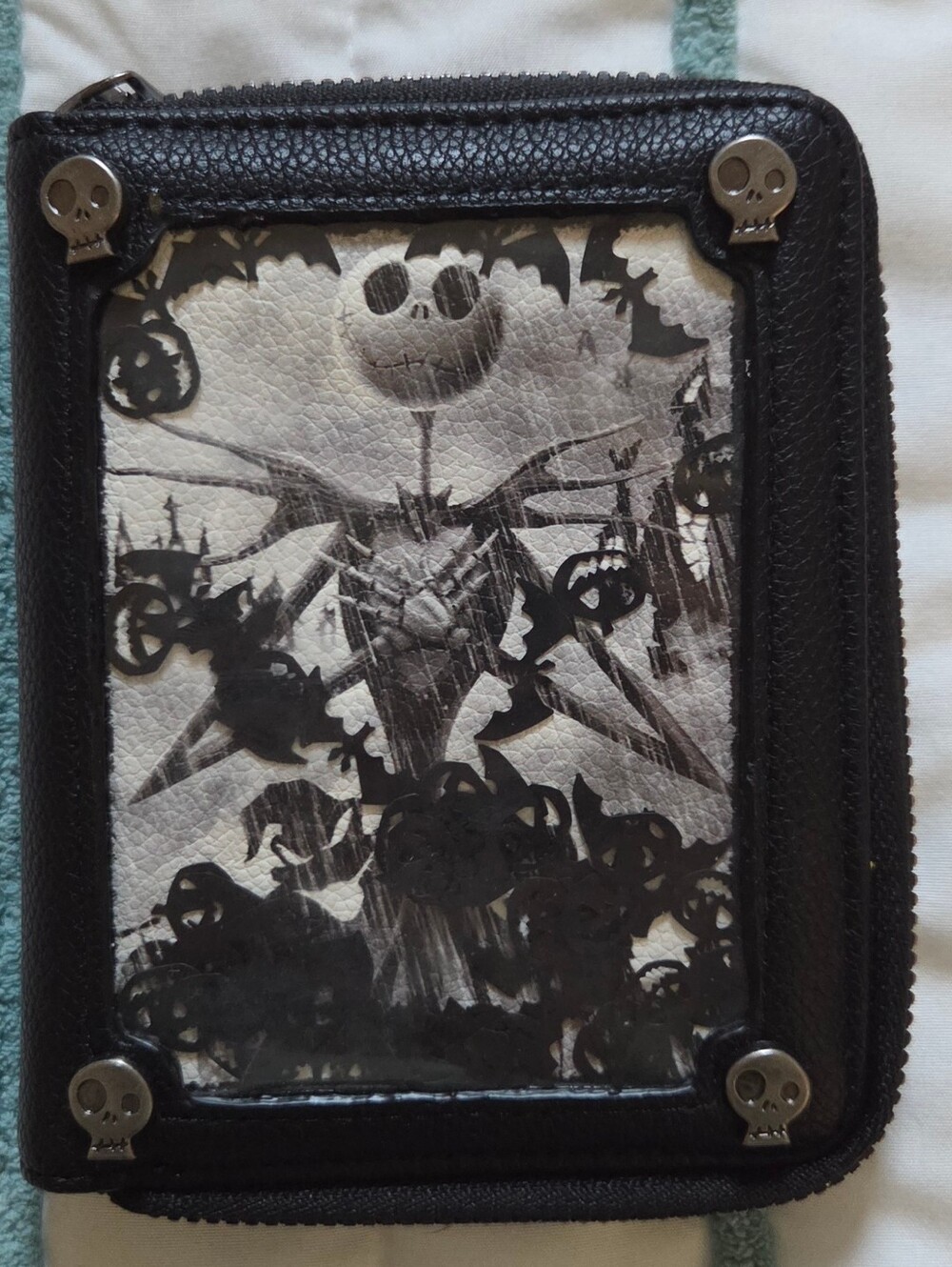 Her Universe The Nightmare Before Christmas Jack Shaker Mini Zipper Wallet